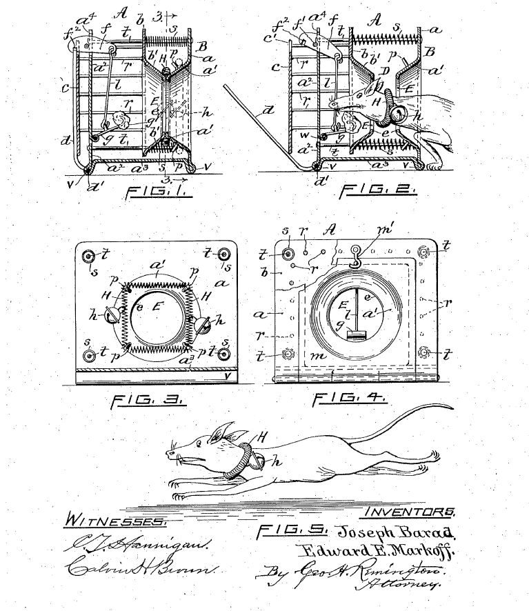 wacky patent illustration