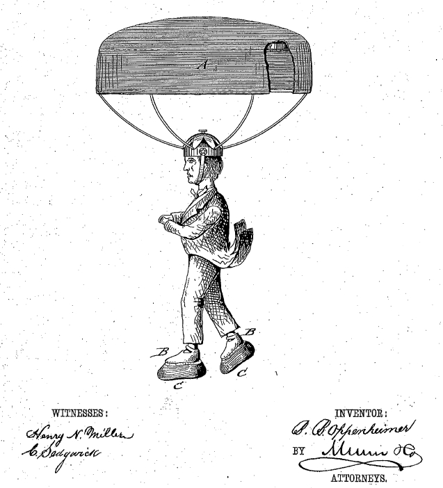 wacky patent illustration