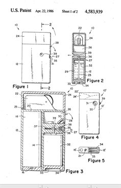 wacky patent illustration